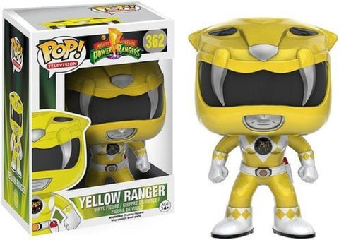 POP! Television #362: Mighty Morphin Power Rangers - Yellow Ranger (Funko POP!) Figure and Box w/ Protector