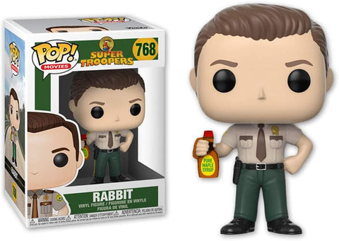 POP! Movies #768: Super Troopers - Rabbit (Funko POP!) Figure and Box w/ Protector