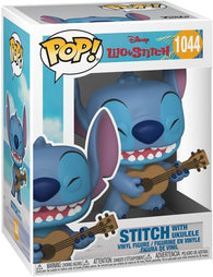 POP! Disney #1044: Lilo & Stitch - Stitch with Ukulele (Funko POP!) Figure and Box w/ Protector