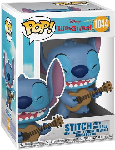 POP! Disney #1044: Lilo & Stitch - Stitch with Ukulele (Funko POP!) Figure and Box w/ Protector