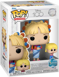 POP! Television #1346: Disney 100 - Lizzie w/ Monologue Lizzie (Funko POP!) Figure and Box w/ Protector