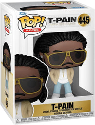 POP! Rocks #445: T-Pain (Funko POP!) Figure and Box w/ Protector
