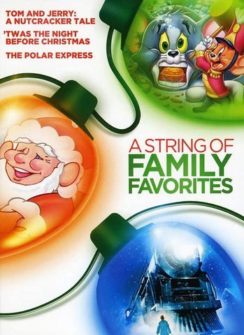 A String of Family Favorites [Tom and Jerry: A Nutcracker Tale / 'Twas the Night Before Christmas / Polar Express] (DVD) Pre-Owned