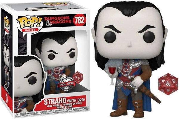 POP! Games #782: Dungeons & Dragons - Strahd (with D20) (GameStop Exclusive) (Funko POP!) Figure and Box w/ Protector