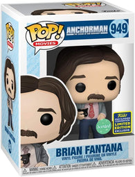 POP! Movies #949: Anchorman The Legend of Ron Burgundy - Brian Fantana [Scented] (2020 Summer Convention Limited Edition Exclusive) (Funko POP!) Figure and Box w/ Protector