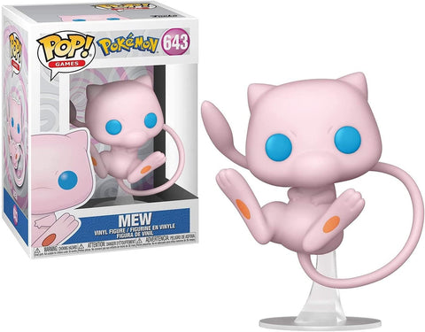 POP! Games #643: Pokemon - Mew (Funko POP!) Figure and Box w/ Protector
