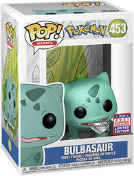 POP! Games #453: Pokemon - Bulbasaur (Diamond Colection) (2021 Summer Convention Limited Edition) (Funko POP!) Figure and Box w/ Protector