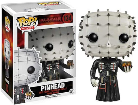 POP! Movies #134: Hellraiser Hell on Earth - Pinhead (Funko POP!) Figure and Box w/ Protector