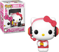 POP! Hello Kitty #26: Hello Kitty (Gamer) (GameStop Exclusive) (Funko POP!) Figure and Box w/ Protector