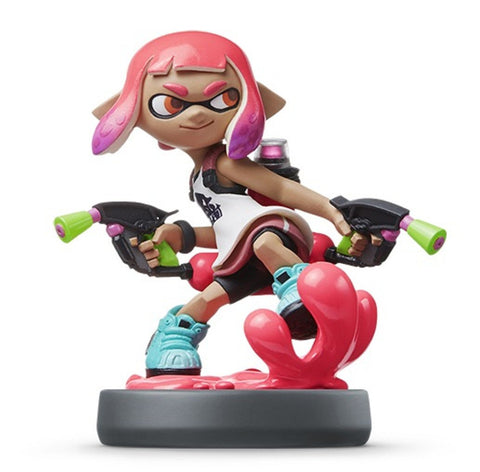 Inkling Girl (Neon Pink) (Splatoon Series) (Amiibo) Pre-Owned