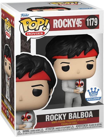 POP! Movies #1179: Rocky 45th - Rocky Balboa (Funko.com Exclusive) (Funko POP!) Figure and Box w/ Protector