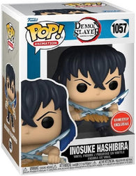 POP! Animation #1057: Demon Slayer Kimetsu no Yaiba - Inosuke Hashibira (GameStop Exclusive) (Funko POP!) Figure and Box w/ Protector