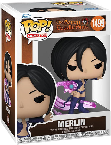 POP! Animation #1499: The Seven Deadly Sins - Merlin (Funko POP!) Figure and Box w/ Protector