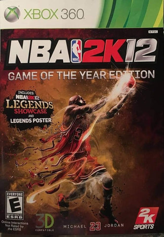 NBA 2K12: Game Of The Year Edition (Xbox 360) NEW