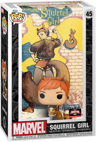 POP! Comic Covers #45: Marvel Squirrel Girl [Target Con 2024 Limited Edition Exclusive] (Funko POP!) Figure and Hard Case in Box (Box Damage)
