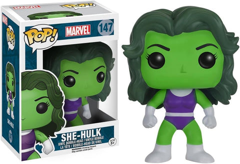 POP! Marvel #147: She-Hulk (Funko POP!) Figure and Box w/ Protector