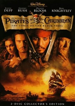 Pirates of the Caribbean: The Curse of the Black Pearl (2-Disc Collector’s Edition) (DVD) Pre-Owned