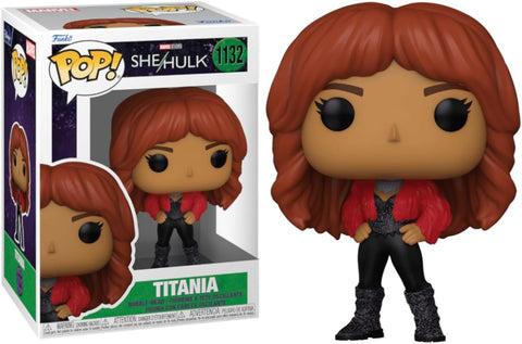 POP! Marvel Studios #1132: She Hulk - Titania (Funko POP!) Figure and Box w/ Protector