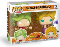 Funko POP! Animation 2 Pack: Dragon Ball Super - SS Kale & SS Caulifla (Funimation 2020 Exclusive) (Funko POP!) Figure and Box