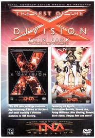 TNA Wrestling: Best of X-Division Vol 1 & 2 (DVD) Pre-Owned