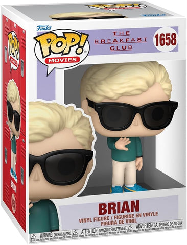 POP! Movies #1658: The Breakfast Club - Brian (Funko POP!) Figure and Box w/ Protector