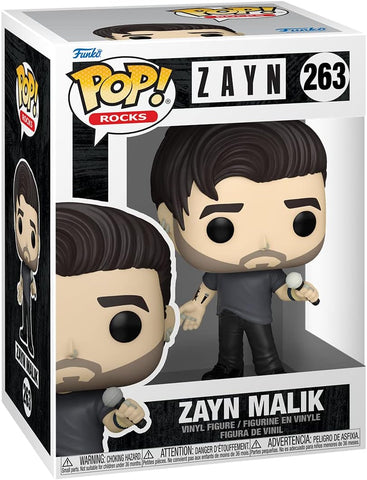 POP! Rocks #263: Zayn Malik (Funko POP!) Figure and Box w/ Protector