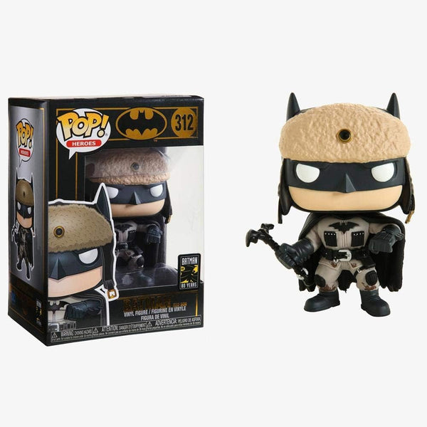 POP! Heroes #312: DC Batman (Red Son) (80 Years) (Funko POP!) Figure and Box w/ Protector