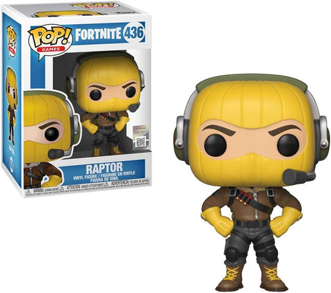 POP! Games #436: Fortnite - Raptor (Funko POP!) Figure and Box w/ Protector