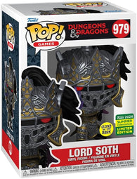 POP! Games #979: Dungeons & Dragons - Lord Soth (Glows in the Dark) (2024 Summer Convention Limited Edtion) (Funko POP!) Figure and Box w/ Protector