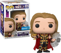 POP! Marvel Studios #877:  What If…? Party Thor (Wal-Mart Exclusive) (Funko POP!) Figure and Box w/ Protector