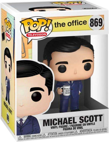 POP! Television #869: The Office - Michael Scott (Funko POP!) Figure and Box w/ Protector