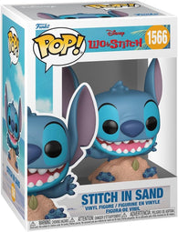 POP! Disney #1566: Lilo & Stitch - Stitch in Sand (Funko POP!) Figure and Box w/ Protector