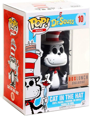 POP! Books #10: Dr. Seuss - Cat In The Hat (Box Lunch Exclusive) (Funko POP!) Figure and Box w/ Protector