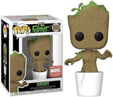 POP! Marvel Studios #1055: I Am Groot - Groot (Collector's Corps Exclusive) (Funko POP! Bobble-Head) Figure and Box w/ Protector