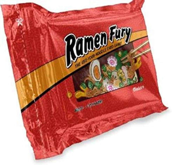 Ramen Fury: The Use-Your-Noodle Card Game (Mixlore) NEW