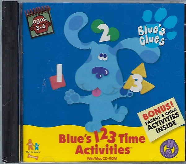 Blue's 123 Time Activities (PC) Pre-Owned