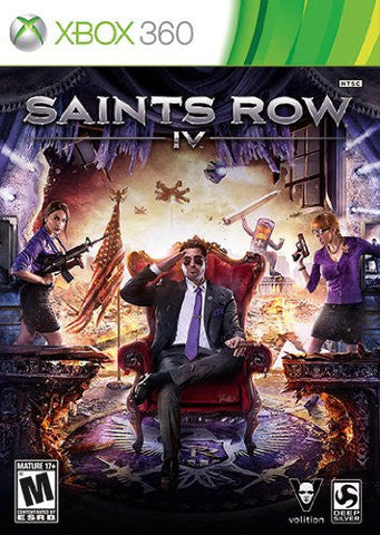 Saints Row IV (Xbox 360) Pre-Owned: Game, Manual, and Case