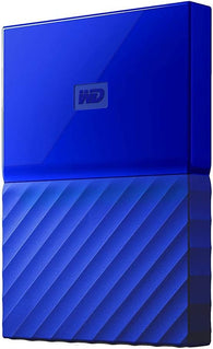 External Hard Drive - 1TB - Blue - My Passport (WD Western Digital) Pre-Owned