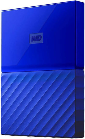 External Hard Drive - 1TB - Blue - My Passport (WD Western Digital) Pre-Owned