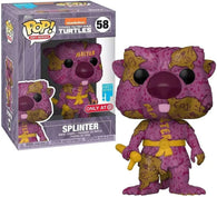 POP! Art Series #58: Teenage Mutant Ninja Turtles - Splinter (Target Exclusive) (Funko POP!) Figure and Box w/ Protector