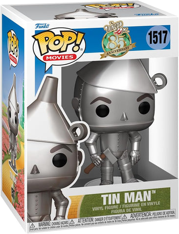 POP! Movies #1517: The Wizard of Oz [85th Anniversary] Tin man (Funko POP!) Figure and Box w/ Protector