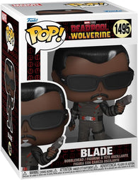 POP! Marvel Studios #1495: Deadpool & Wolverine - Blade (Funko POP!) Figure and Box w/ Protector
