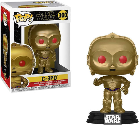 POP! Star Wars #360: C-3PO (Funko POP! Bobblehead) Figure and Box w/ Protector