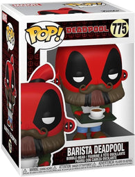 POP! Marvel #775: Deadpool - Barista Deadpool (Funko POP!) Figure and Box w/ Protector