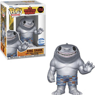 POP! Movies #1114: The Suicide Squad - King Shark (Fandome DC Shop Exclusive) (Funko POP!) Figure and Box w/ Protector