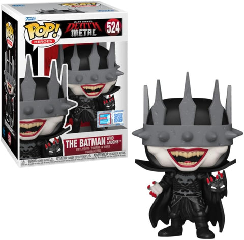 POP! Heroes #524: Dark Nights - Death Metal - The Batman Who Laughs [2024 Fall Convention Limited Edition (Funko POP!) Figure and Box w/ Protector
