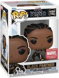 POP! Marvel Studios #1122: Black Panther Wakanda Forever - Black Panther (Collector Corps Exclusive) (Funko POP!) Figure and Box w/ Protector