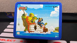 The Legend of Zelda: Phantom Hourglass LUNCHBOX w/ Accessories [NO GAME] (Nintendo DS) Pre-Owned w/ Carrying Case, Headphones, Green Stylus, Grey Stylus, 2 Blue Silicon Cartridge Protectors, and System Decals (As Pictured)