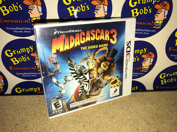 Madagascar 3: The Video Game (Nintendo 3DS) NEW (Pictured)