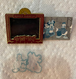 Disney Parks / Authentic / Push Back Slider Pin / 2015 / The Twilight Zone Tower of Terror 'Service Elevator' / Donald Duck - Mickey - Minnie / Pre-Owned / AS IS / See Listing Info and Pictures